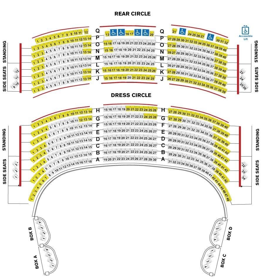 Accessible seating | Mayflower