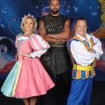 Princess Jill (Lauren Hampton), Jack (Ashley Banjo) and Silly Simon (Kev Orkian)