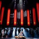 MISS SAIGON. Julianne Pundan (Kim), Mikko Juan (Thuy). Photo Danny Kaan.