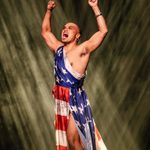 MISS SAIGON. Seann Miley Moore (The Engineer). Photo Danny Kaan.