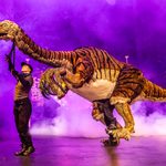 Large segnosaurus puppet