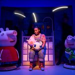 Peppa, Evie, Daisy (Cinem Gopaul) and George © Mark Senior