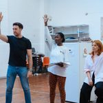 Grant Kilburn, Shvorne Marks and Stacey Dooley - credit Helen Murray