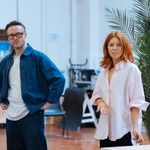 Kevin Clifton and Stacey Dooley (credit Helen Murray)
